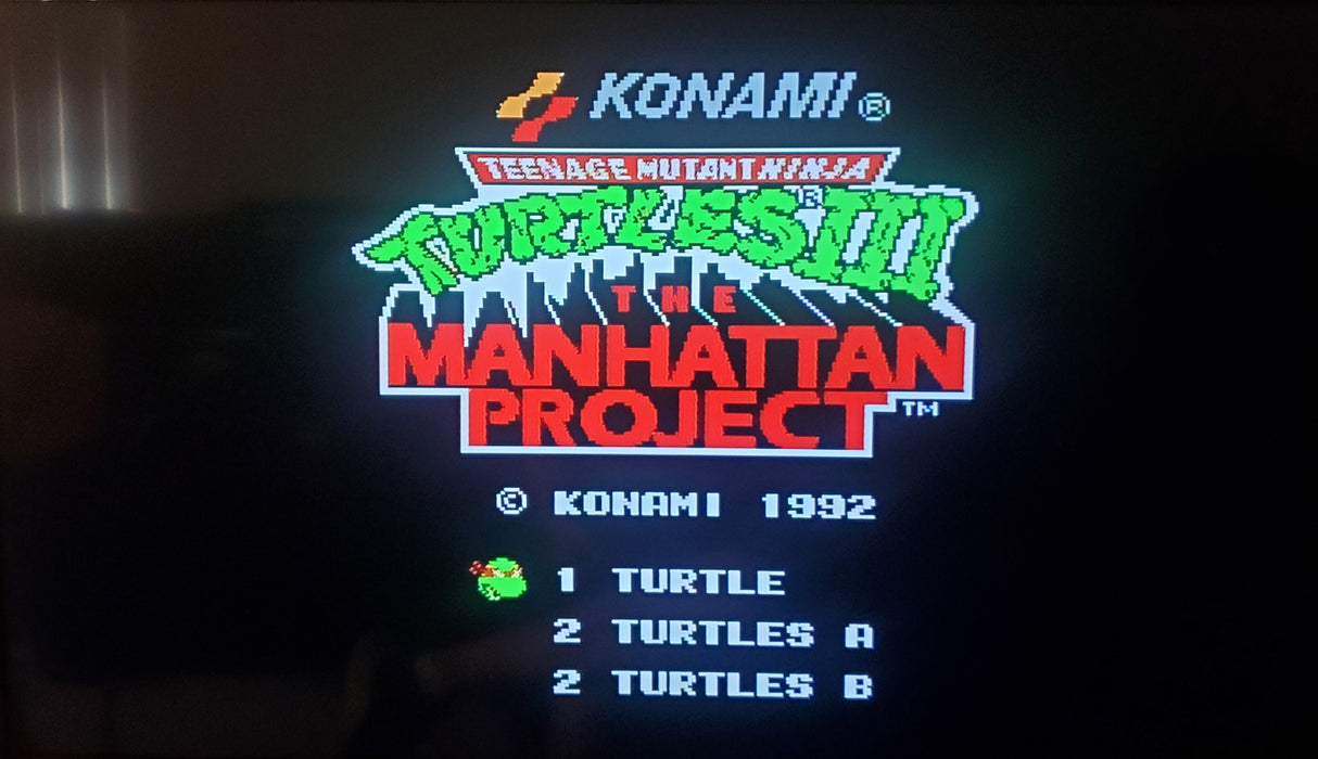 TMNT 3 NES Video Game Cartidge Nintendo Entertainment System - for just $39.99! 