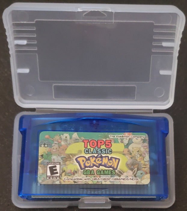 Pokemon 5 in 1 GBA Video Game Cartridge Game Boy Advance - for just $39.99! 