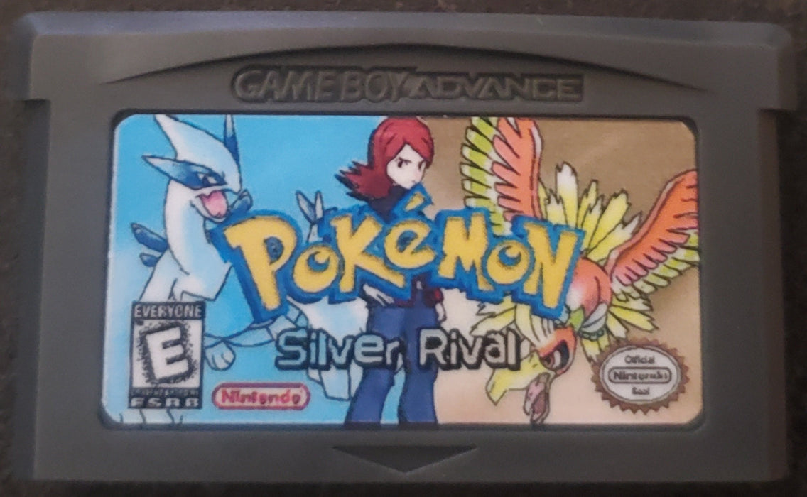 Pokemon Silver Rival GBA ROM Hack Video Game Boy Advance - for just $18.49! 
