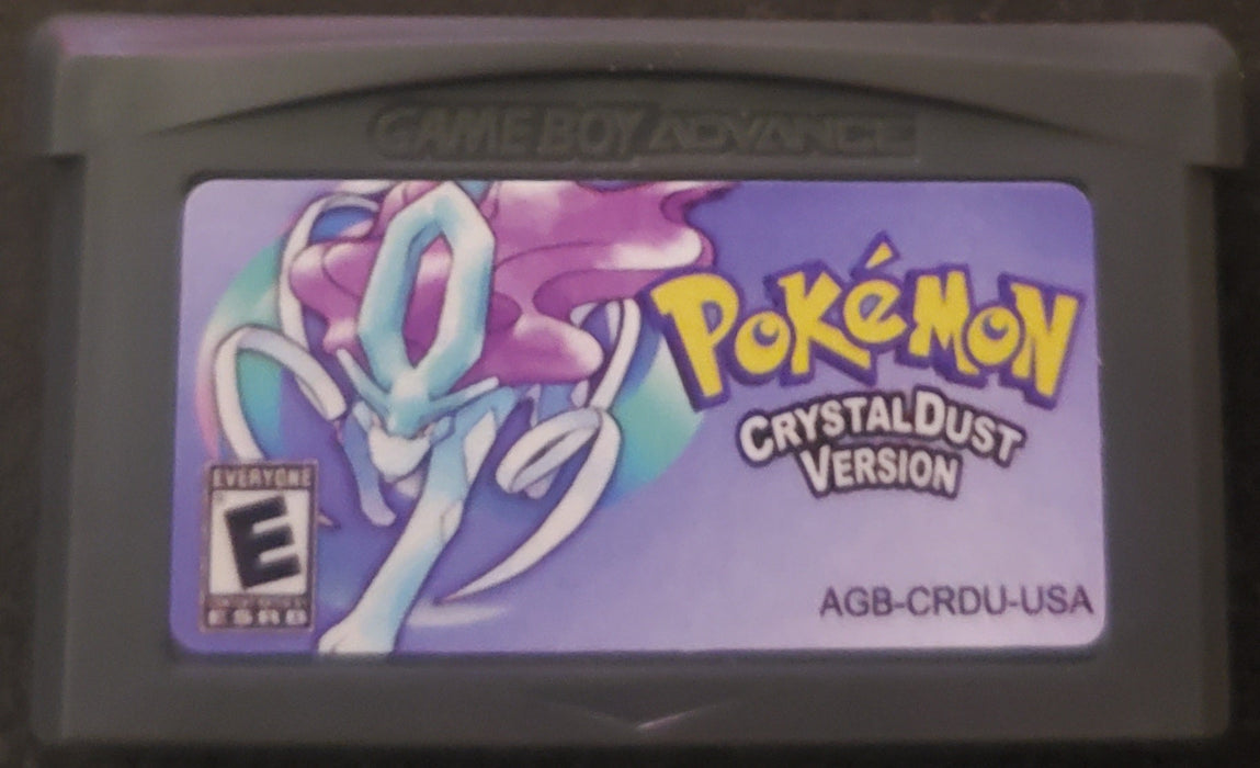 Pokemon CrystalDust GBA ROM Hack Video Game Boy Advance - for just $18.49! 