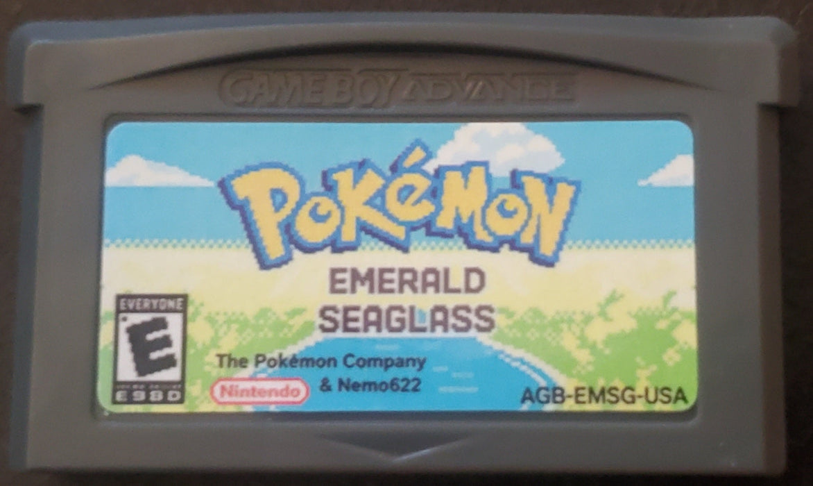 Pokemon Emerald Seaglass GBA Pokemon ROM Hack Video Game Boy Advance - for just $19.49! 