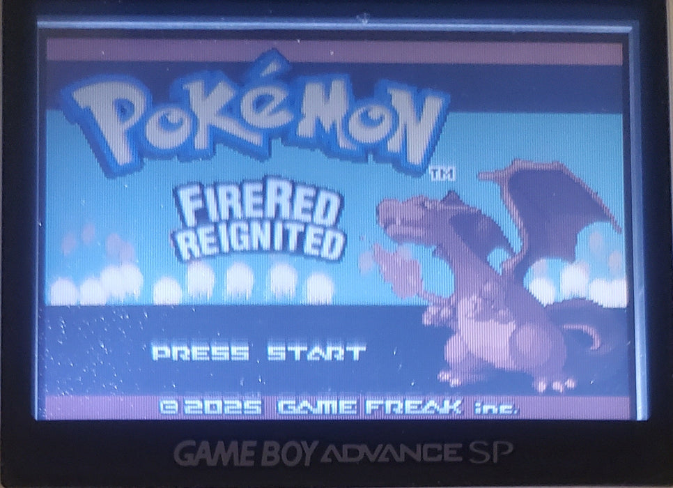 Pokemon FireRed ReIgnited GBA Pokemon ROM Hack Video Game Boy Advance - for just $19.49! 