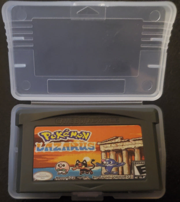 Pokemon Lazarus GBA ROM Hack Video Game Custom Gameboy Advance - for just $19.49! 