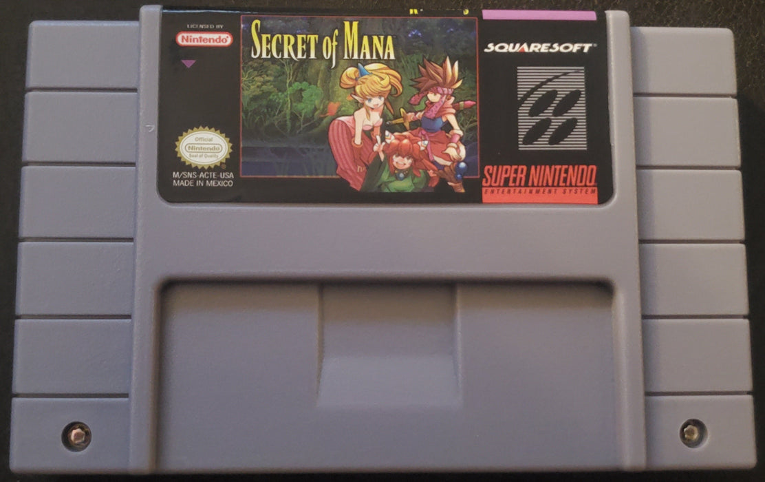 Secret of Mana SNES Video Game Cartridge Super Nintendo 1993 - for just $23.99! 