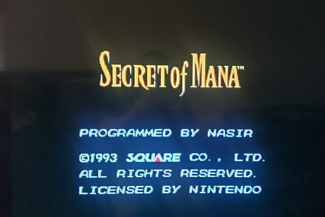 Secret of Mana SNES Video Game Cartridge Super Nintendo 1993 - for just $23.99! 