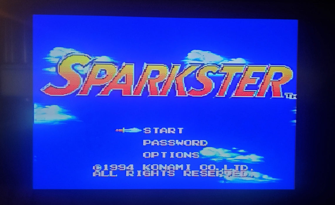 Sparkster Sega Genesis Mega Drive Video Game Cartridge 1994 - for just $18.99! 
