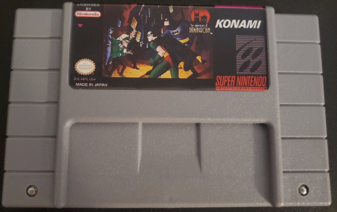 The Adventures of Batman and Robin SNES Video Game Super Nintendo - for just $23.99! 