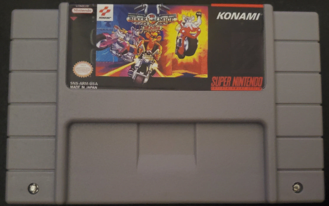 Biker Mice from Mars SNES Video Game Cartridge Super Nintendo 1994 - for just $22.99! 