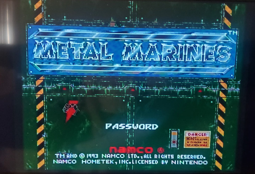 Metal Marines SNES Video Game Cartridge Super Nintendo 1993 - for just $22.99! 