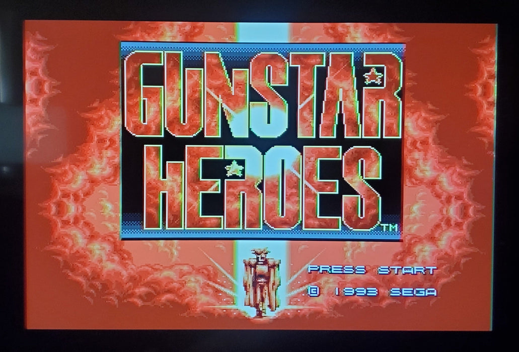 Gunstar Heroes Sega Genesis Mega Drive Video Game Cartridge 1993 - for just $18.99! 