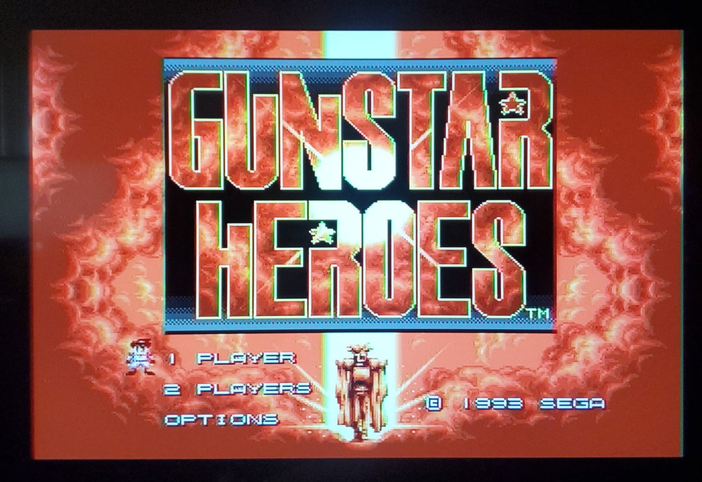 Gunstar Heroes Sega Genesis Mega Drive Video Game Cartridge 1993 - for just $18.99! 
