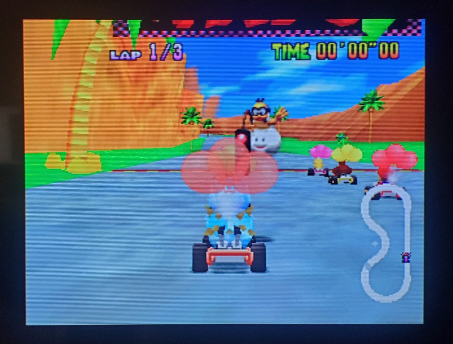 Mario Kart 64: Amped Up N64 Nintendo 64 Video Game Cartridge ROM Hack - for just $33.99! 