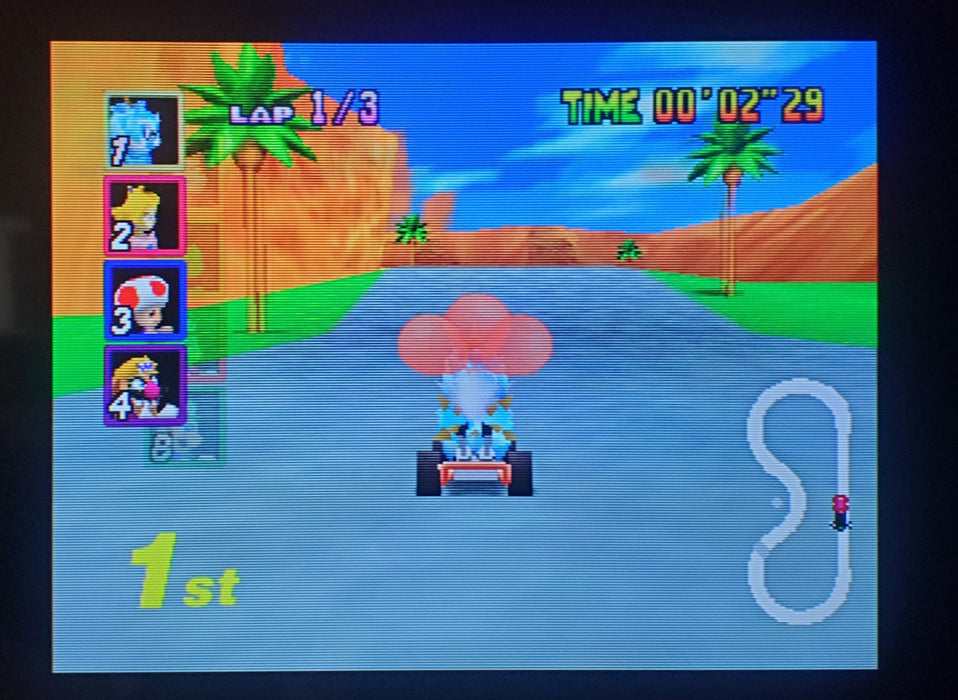 Mario Kart 64: Amped Up N64 Nintendo 64 Video Game Cartridge ROM Hack - for just $33.99! 