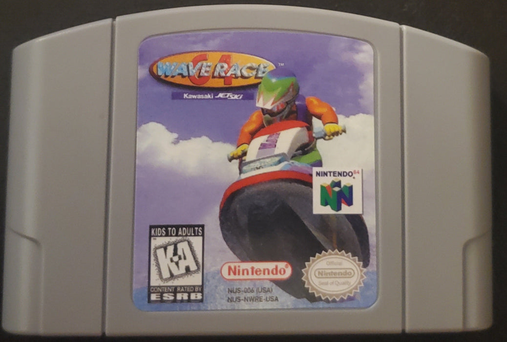 Wave Race N64 Nintendo 64 Video Game Cartridge 1996 - for just $25.99! 