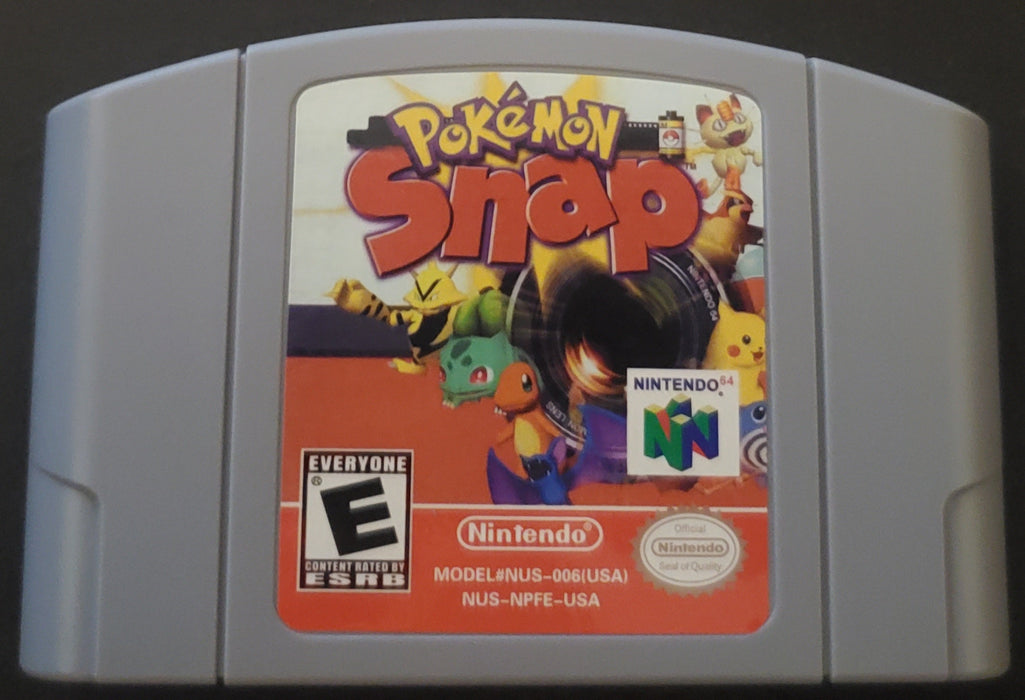 Pokemon Snap N64 Nintendo 64 Video Game Cartridge 1999 - for just $25.99! 
