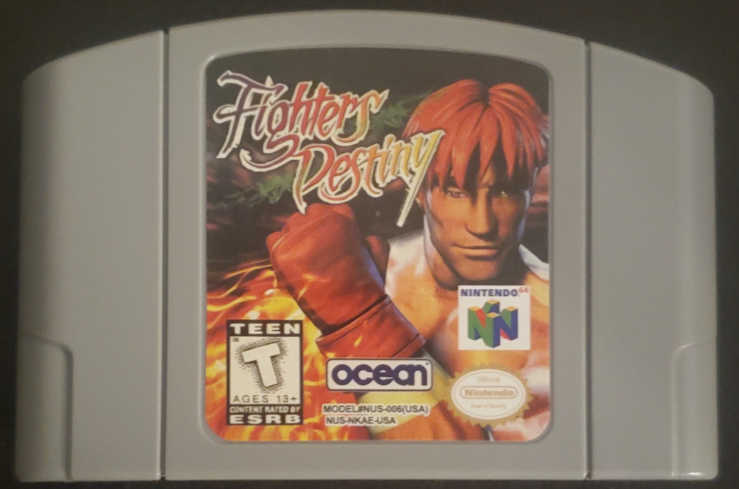 Fighter Destiny 2 N64 Nintendo 64 Video Game Cartridge 2000 - for just $25.99! 