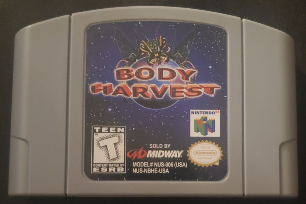 Body Harvest N64 Nintendo 64 Video Game Cartridge 1998 - for just $25.99! 