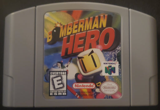 Bomberman Hero N64 Nintendo 64 Video Game Cartridge 1998 - for just $25.99! 
