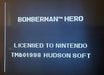 Bomberman Hero N64 Nintendo 64 Video Game Cartridge 1998 - for just $25.99! 
