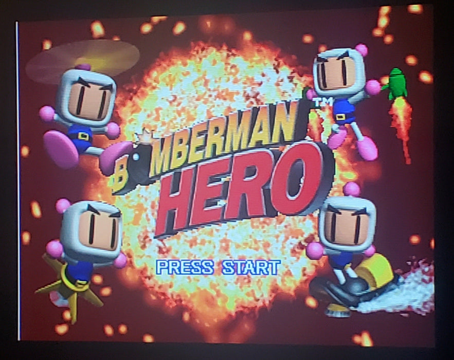 Bomberman Hero N64 Nintendo 64 Video Game Cartridge 1998 - for just $25.99! 