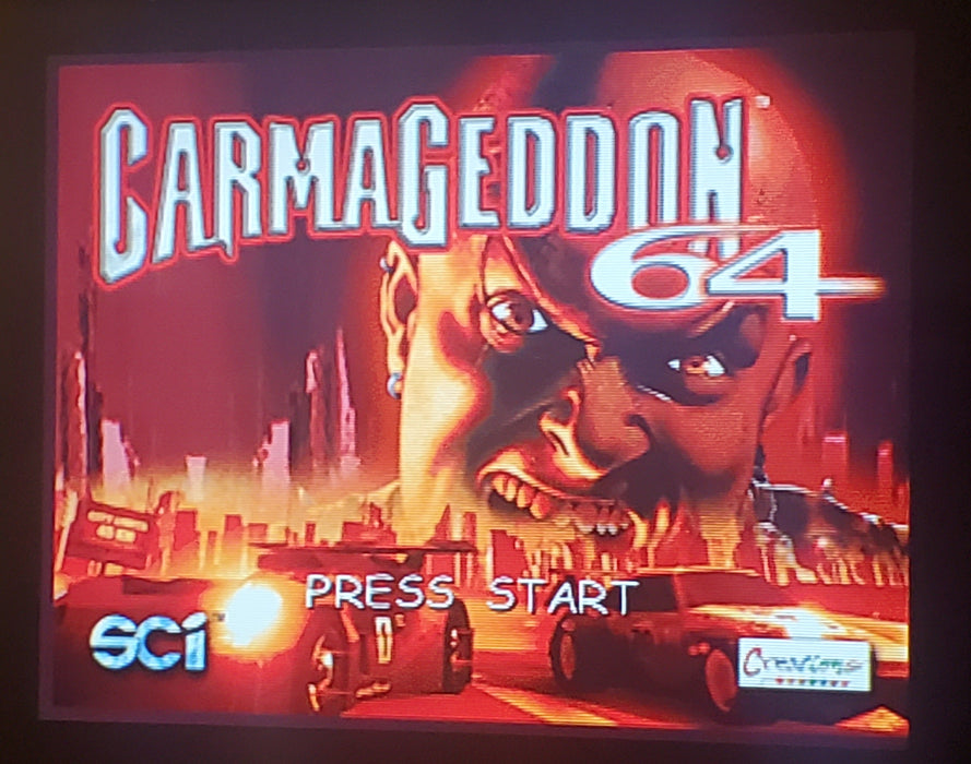 Carmageddon N64 Nintendo 64 Video Game Cartridge 2000 - for just $25.99! 