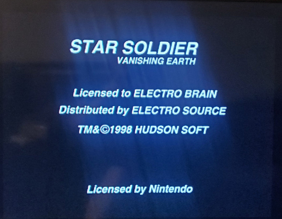 Star Soldier Vanishing Earth N64 Nintendo 64 Video Game Cartridge 1998 - for just $25.99! 