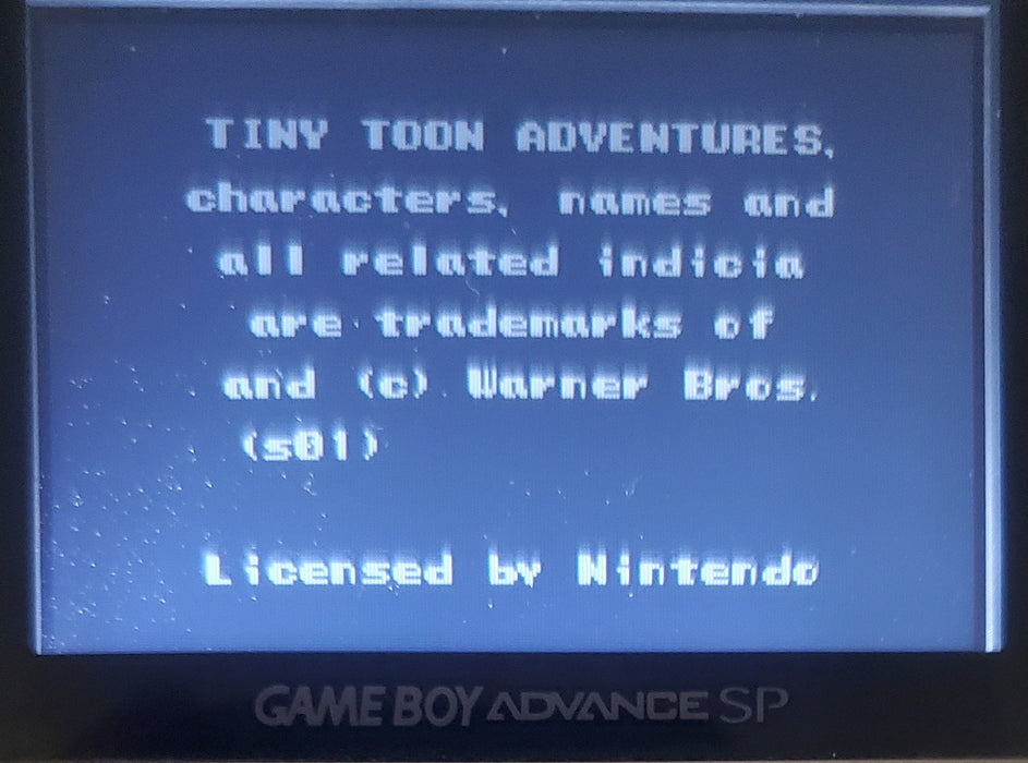 Tiny Toon Adventures Scary Dreams GBA Video Game Boy Advance 2005 - for just $13.99! 