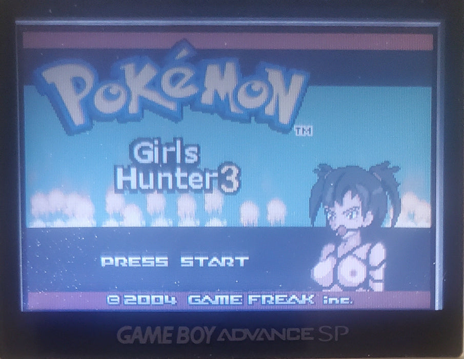 Pokemon Girls Hunter 3 GBA Pokemon ROM Hack Video Game Boy Advance - for just $19.49! 
