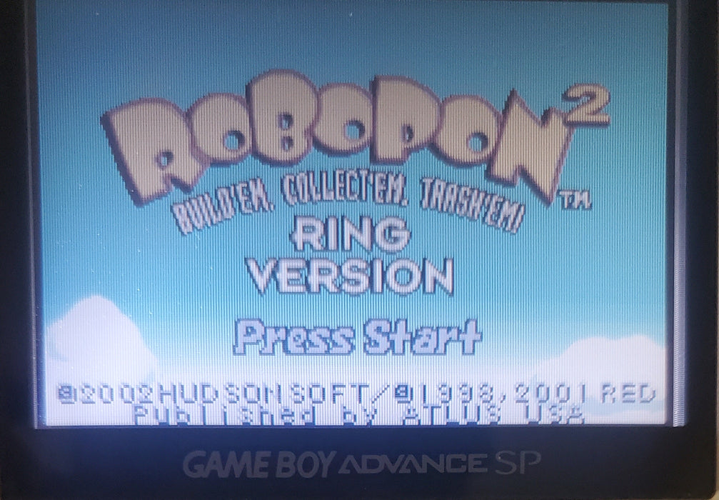 Robopon 2 Ring Version GBA Video Game Cartridge Game Boy Advance 2002 - for just $13.99! 