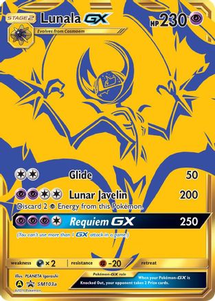 Lunala GX SM103a/248 - SM Promos Holofoil - for just $5.77! 