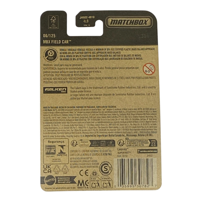 Matchbox MBX Field Car - 2026 Matchbox Series 06/125 - for just $1.99! 