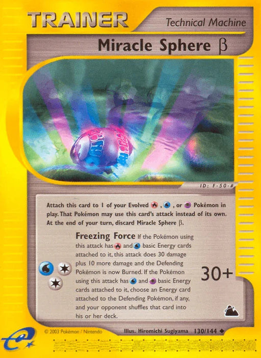 Miracle Sphere Beta (130/144) [Skyridge] - for just $1.20! 