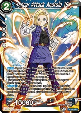 Pincer Attack Android 18 (P-297) [Tournament Promotion Cards] - for just $0.45! 