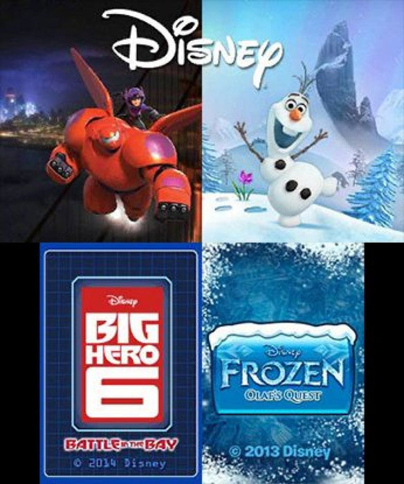 Frozen: Olafs's Quest & Big Hero 6 Disney 2 Pack – Nintendo 3DS (3DS) - for just $6.99! 