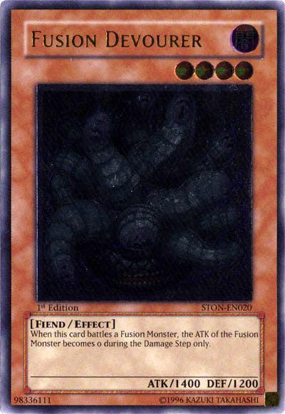 Fusion Devourer [STON-EN020] Ultimate Rare - for just $2! 
