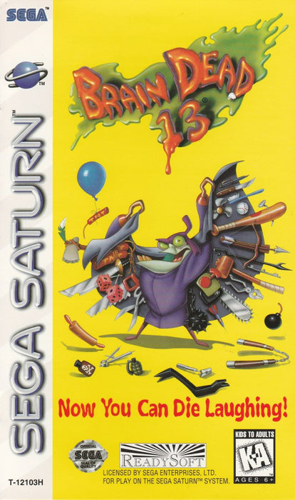 Brain Dead 13 (Sega Saturn) - for just $0! 