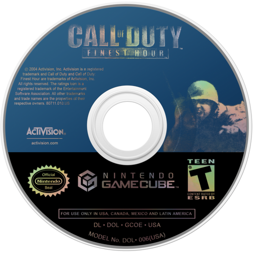 Call of Duty: Finest Hour – GameCube (GC) - for just $10.99! 