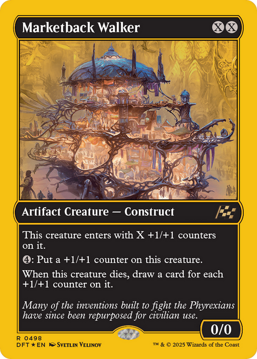 Marketback Walker (DFT-498) - Aetherdrift Foil - for just $1.41! 