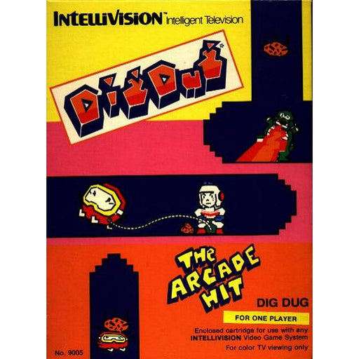 Dig Dug (Intellivision) - Premium Video Games - Just $0! Shop now at Retro Gaming of Denver