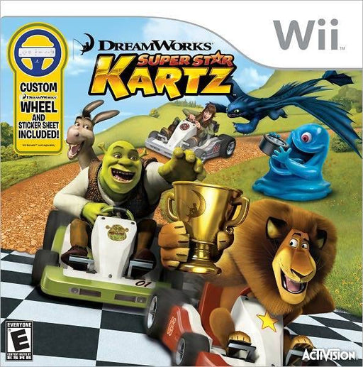 Dreamworks Super Star Kartz with Wheel (Wii) - for just $0! 