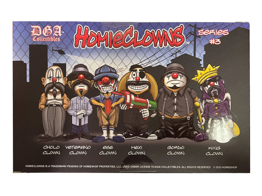 Homies - "HomieClowns" Series 3 2-Inch Figures Set of 6 Pieces by Homies - for just $24.99! 
