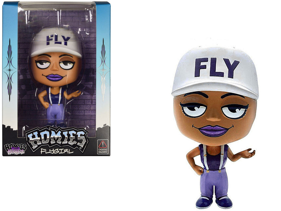 Homies - Flygirl 4.5" Figure "Homies Big Headz" Series 3 model by Homies - for just $27.59! 