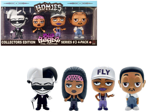Homies - "Homies Big Headz" Series 3 Collector's Edition 4-Pack of Figures by Homies - for just $70.49! 