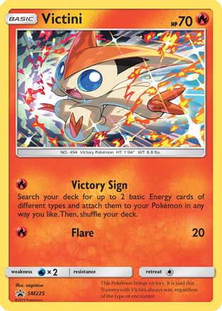 Victini SM225/248 - SM Promos Holofoil - for just $0.31! 