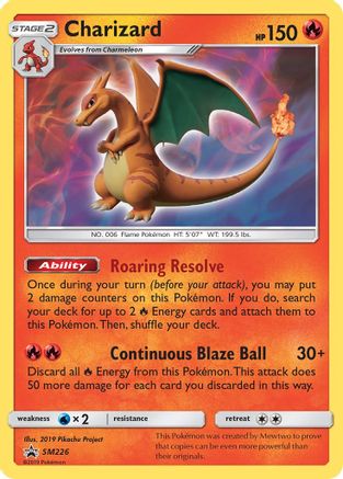 Charizard SM226/248 - SM Promos Holofoil - for just $8.73! 