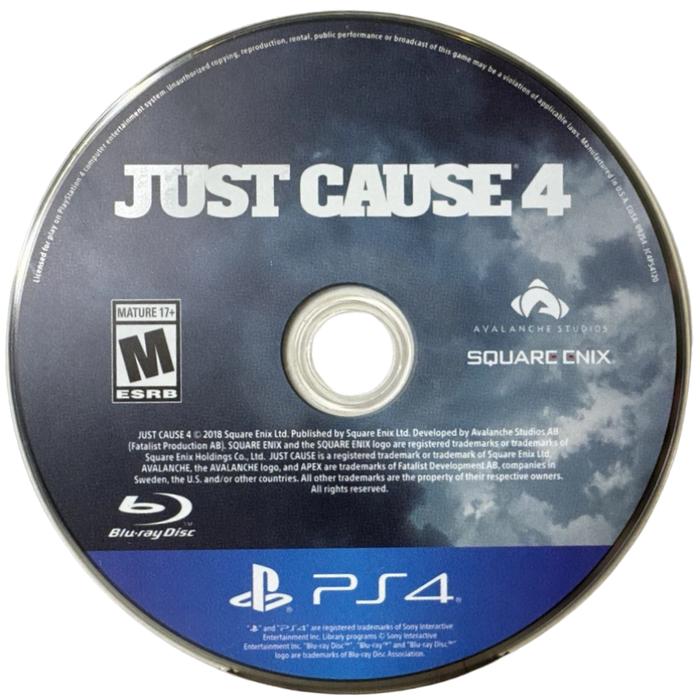 Just Cause 4 – PlayStation 4 (PS4) - for just $0! 