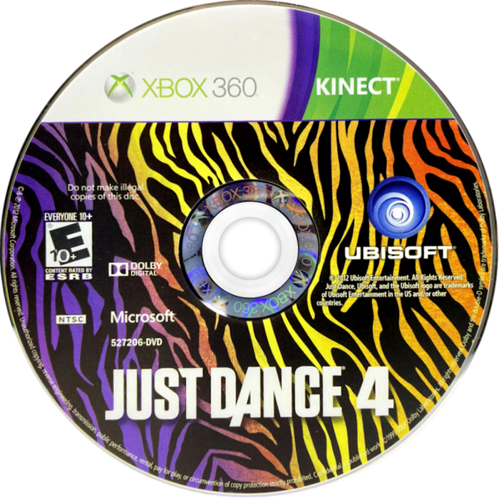 Just Dance 4 – Xbox 360 (X360) - for just $0! 