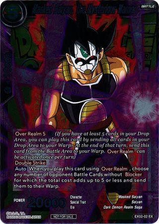 Masked Saiyan, the Mysterious Warrior (Metallic Foil) (Event Pack 2018) (EX02-02) [Promotion Cards] - for just $0.25! 