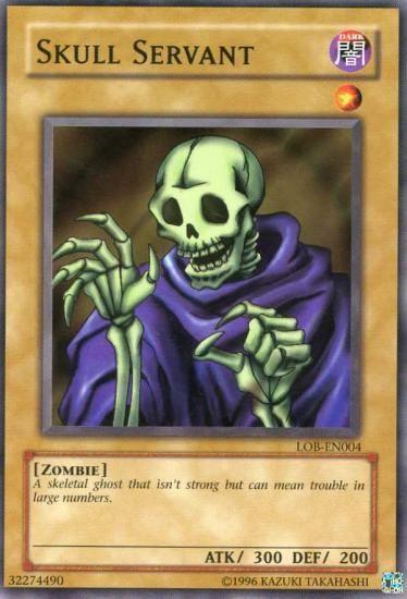 Skull Servant [LOB-EN004] Common - for just $0.60! 
