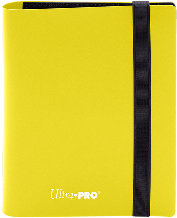 Ultra PRO: 2-Pocket PRO-Binder - Eclipse (Lemon Yellow) - Just $0! Shop now at Retro Gaming of Denver